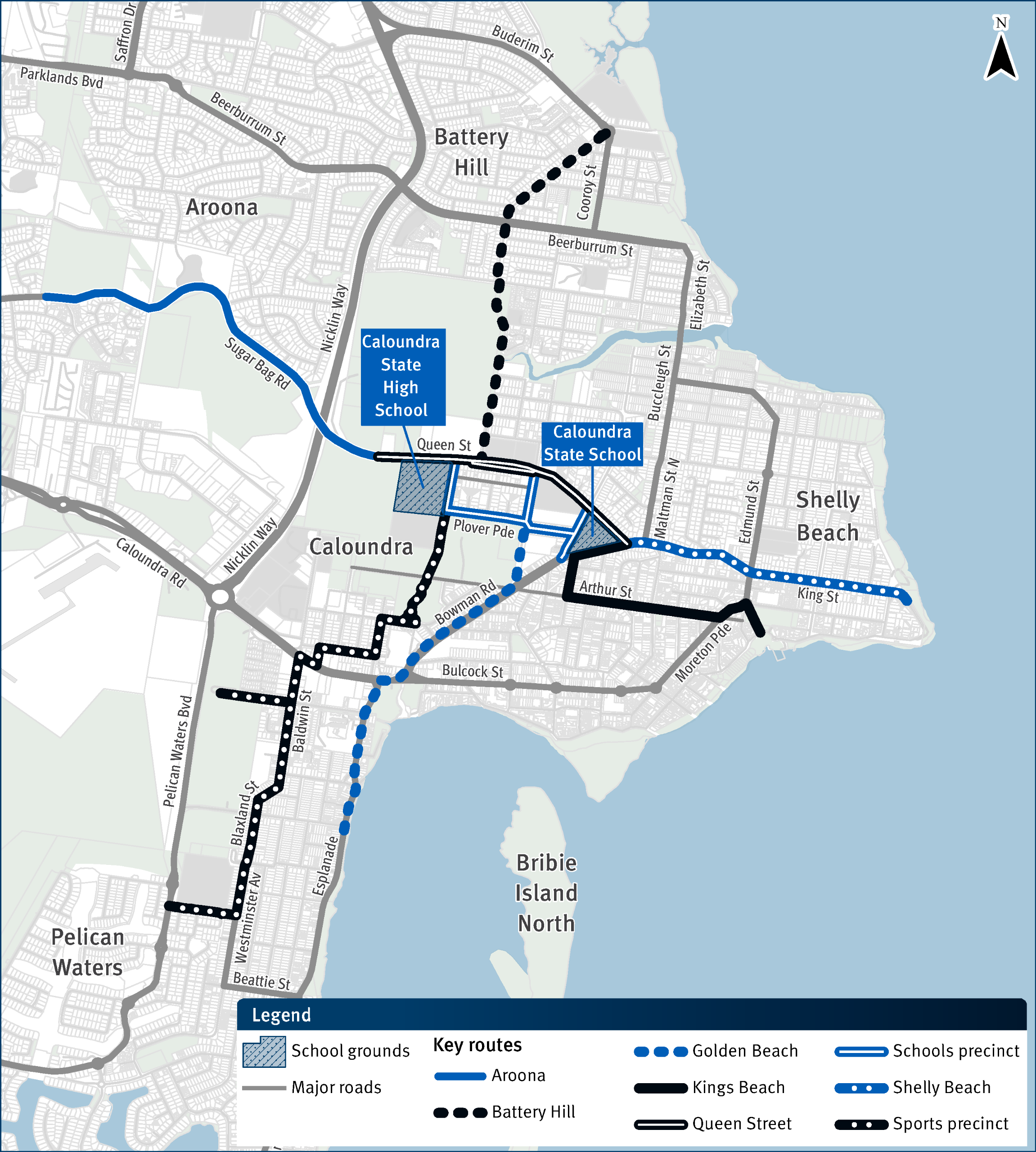 SATIP Phase 2 route map