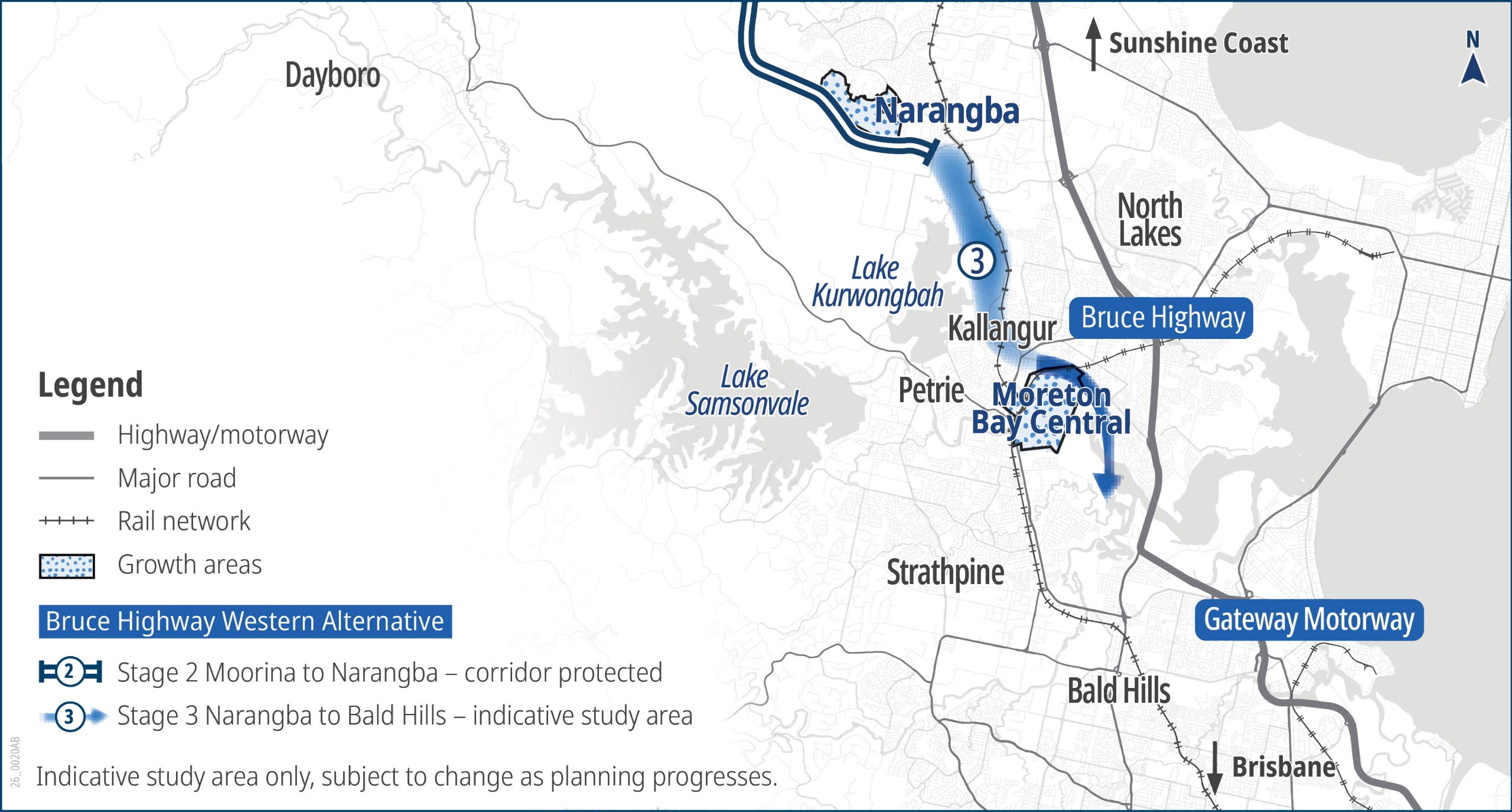 Narangba to Bald Hills